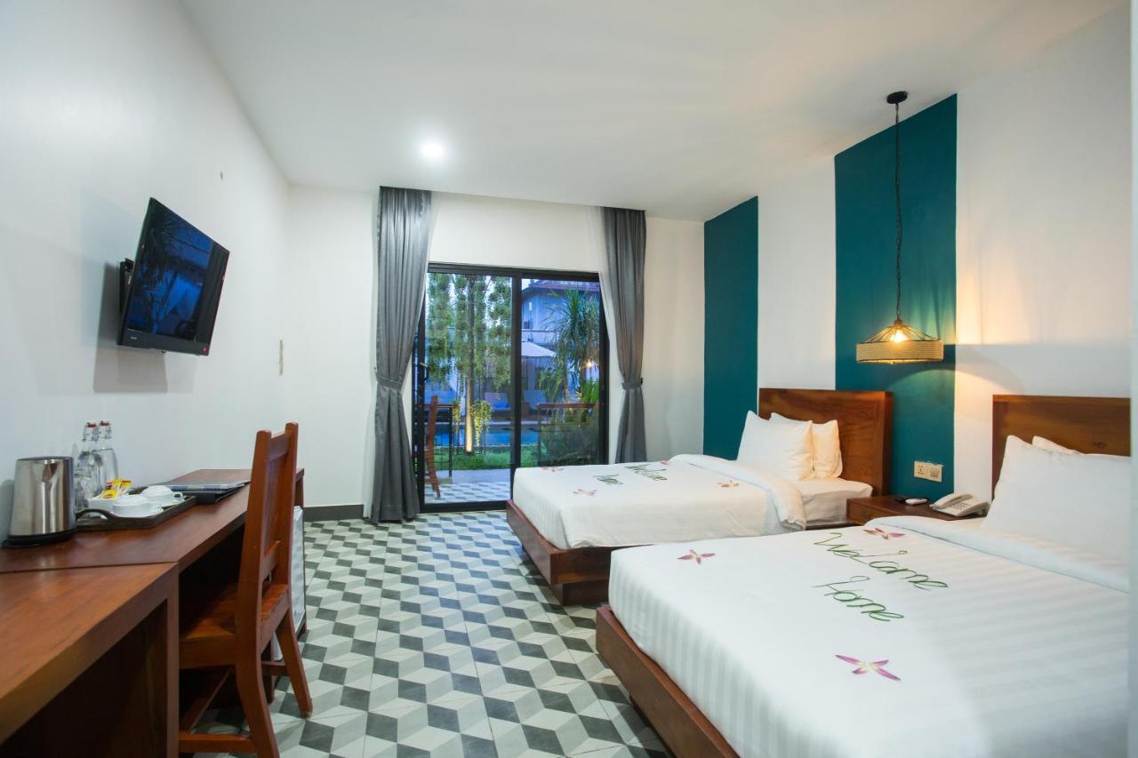 Gz Bliss D'Angkor Suites Ciudad de Siem Riep Exterior foto